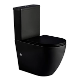 Унитаз напольный IMPRESE LESNA i11507 black, черный
